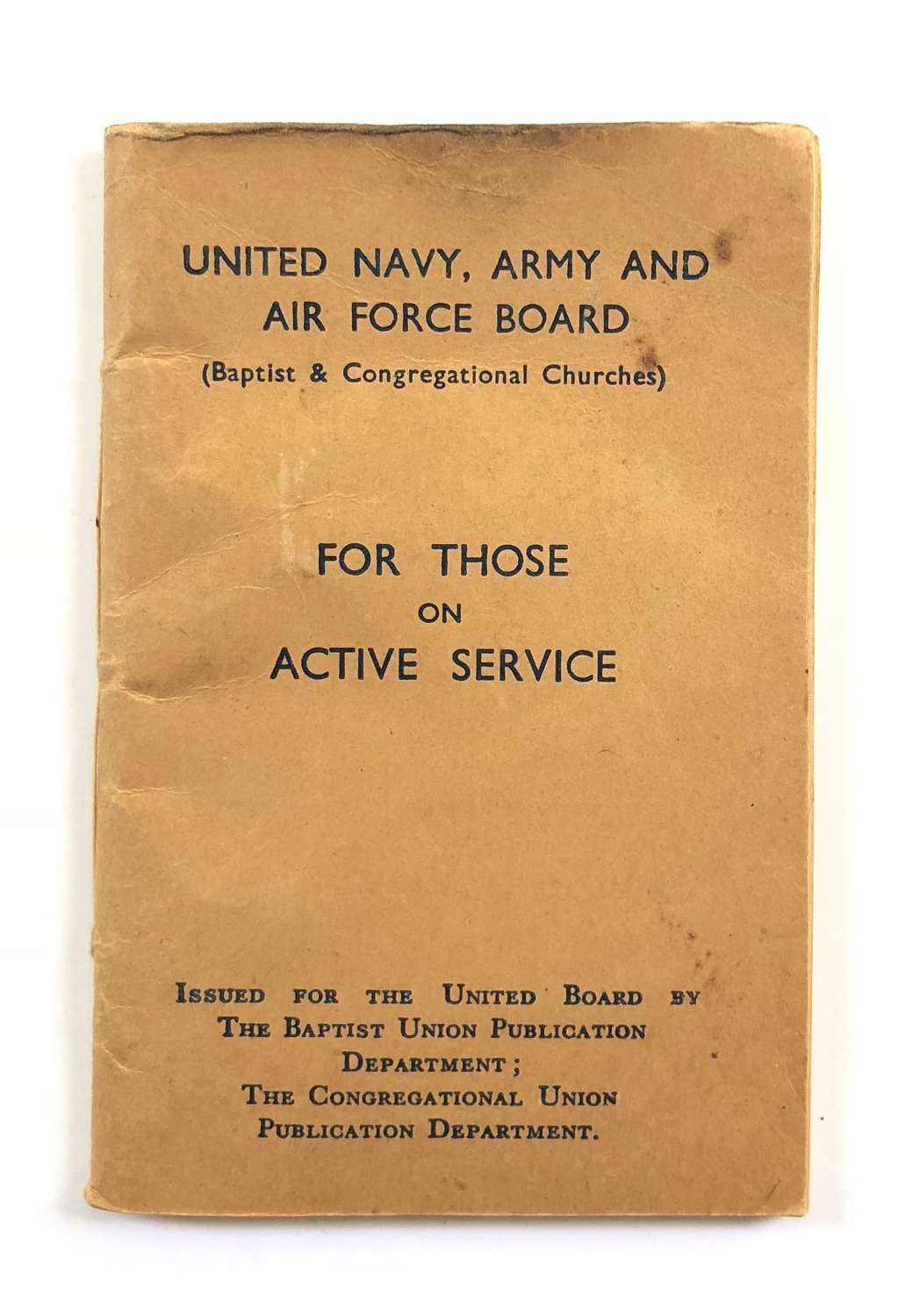 WW2 Navy, Army & Airforce Active Service Pryer Book etc.