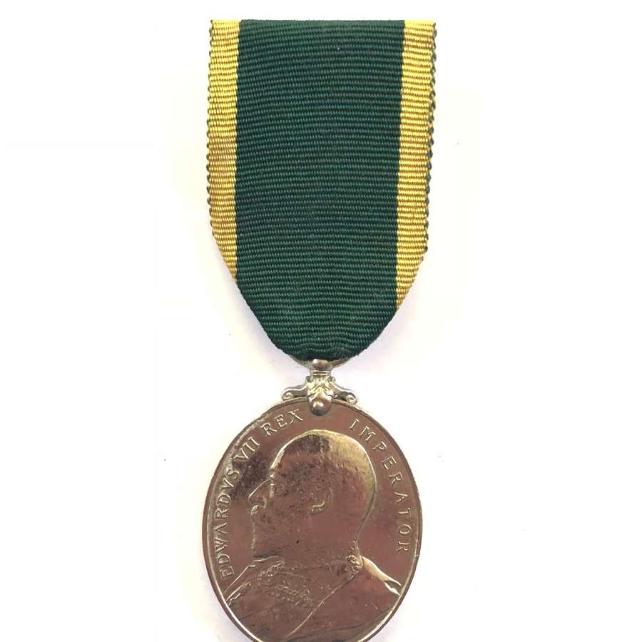 Edwardian 5th (Cinque Ports) Royal Sussex Regiment Territorial Medal