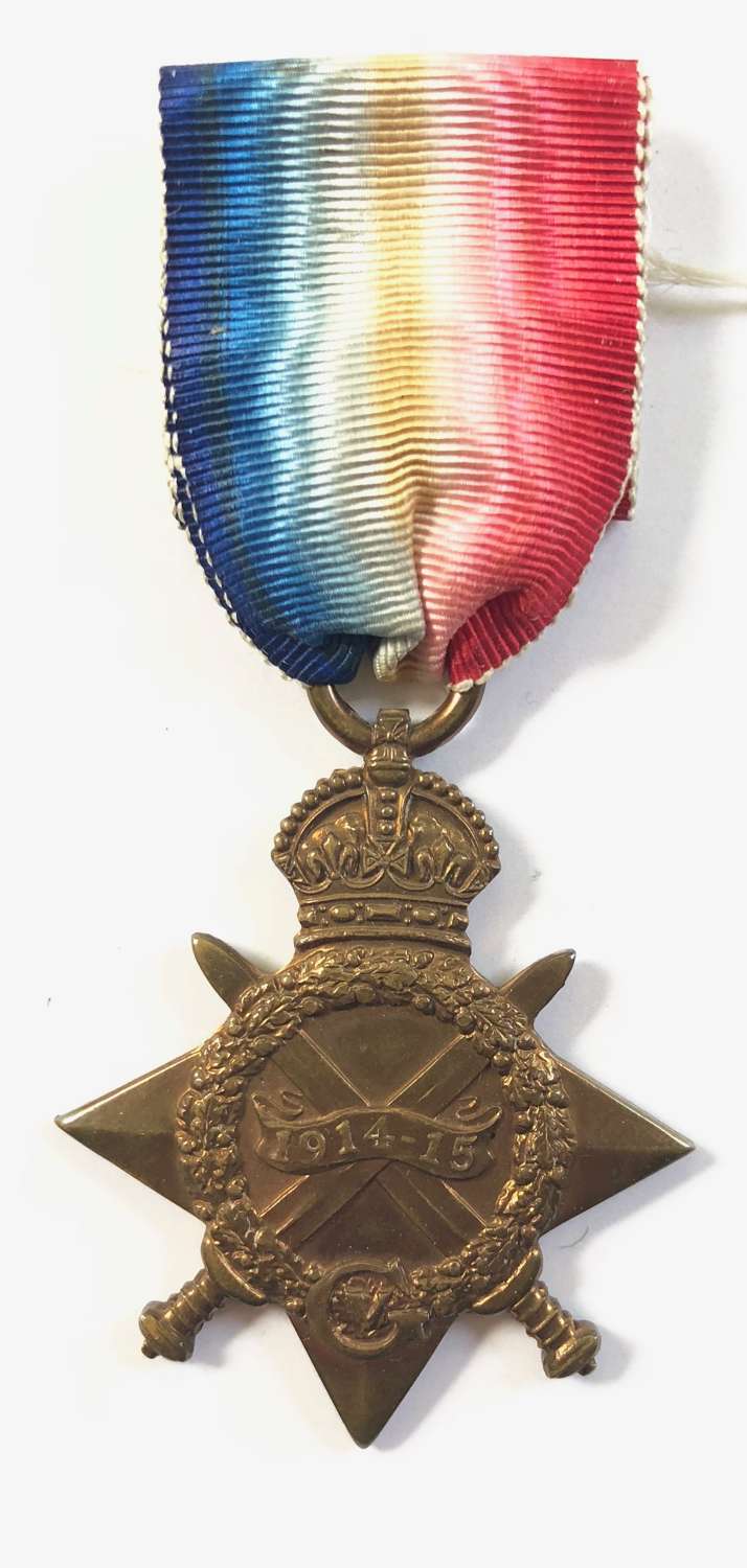 Canadian 24th Bn CEF 1914/15 Star Medal