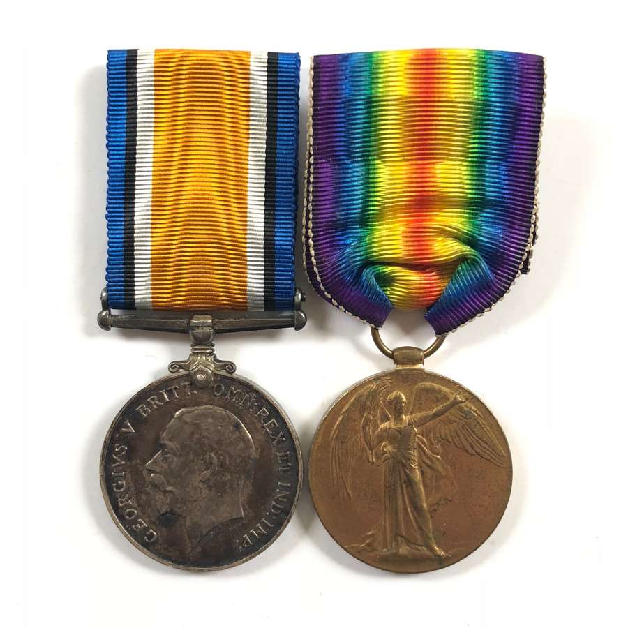 WW1 6th Bn Somerset Light Infantry Pair of Medals