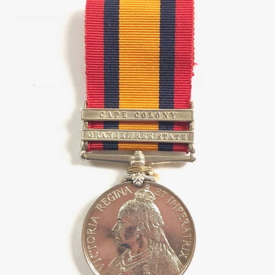 Boer War Army Ordnance Corps Early Issue Queen’s South Africa Medal