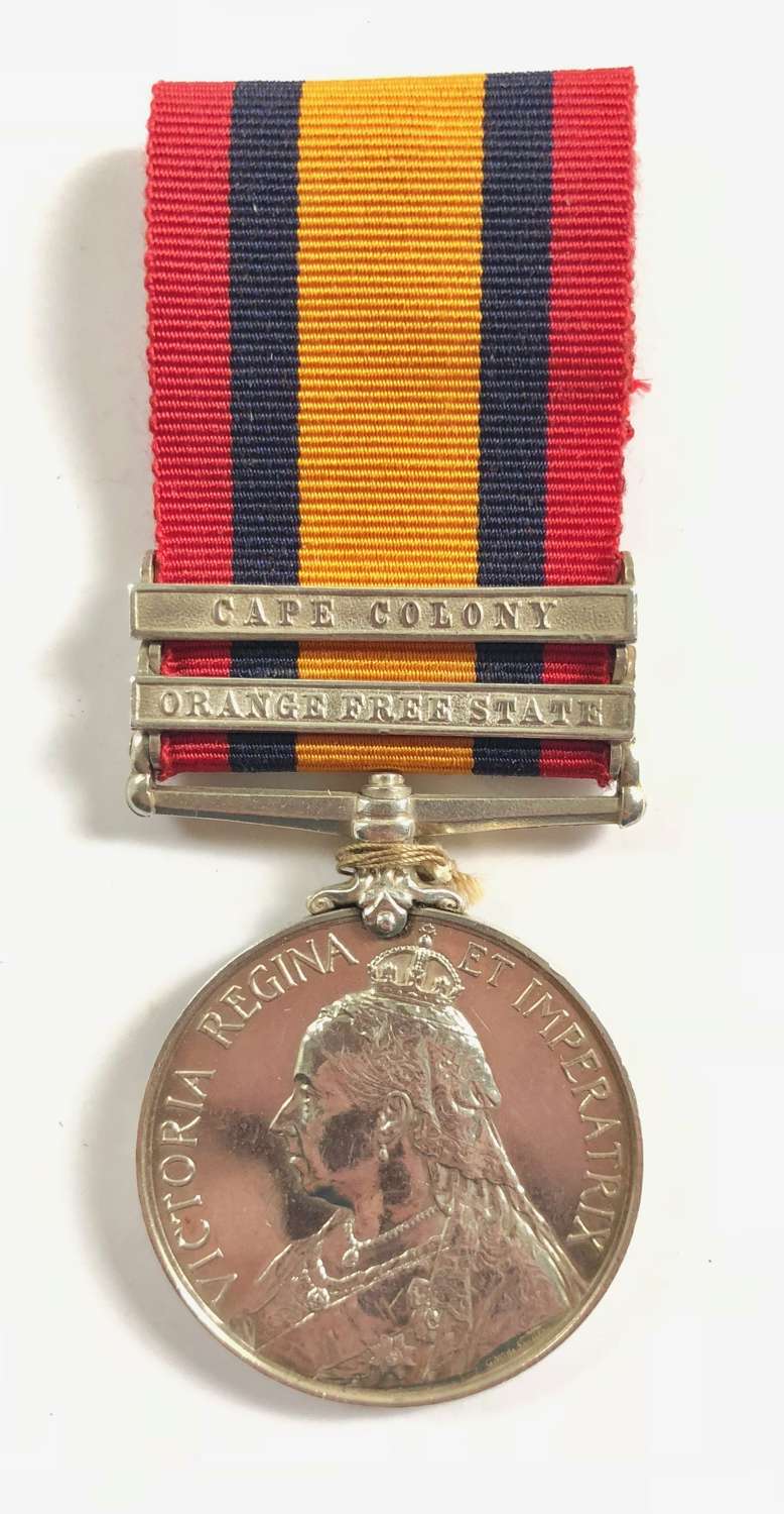 Boer War Army Ordnance Corps Early Issue Queen’s South Africa Medal