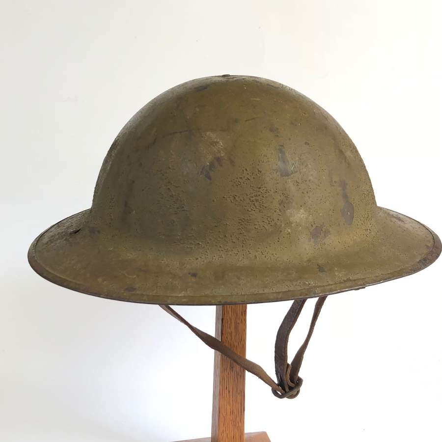 WW1 Superb British Army Issue Brodie Steel Helmet.