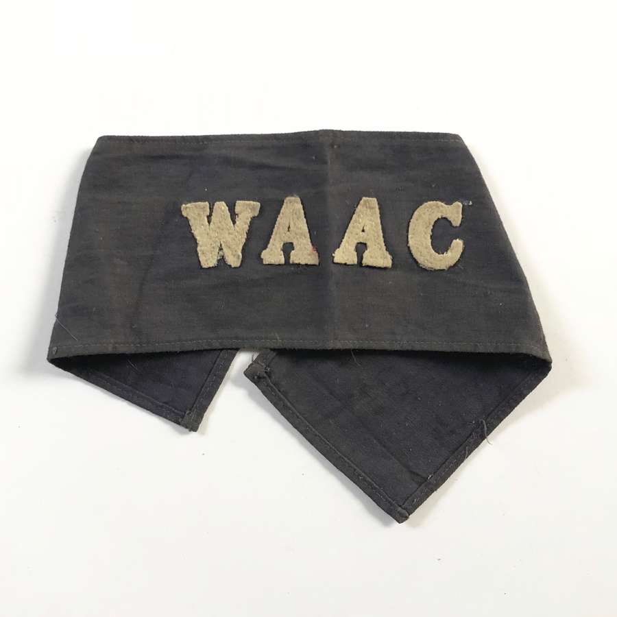 WW1 Women’s Army Auxiliary Corps WAAC Armband.