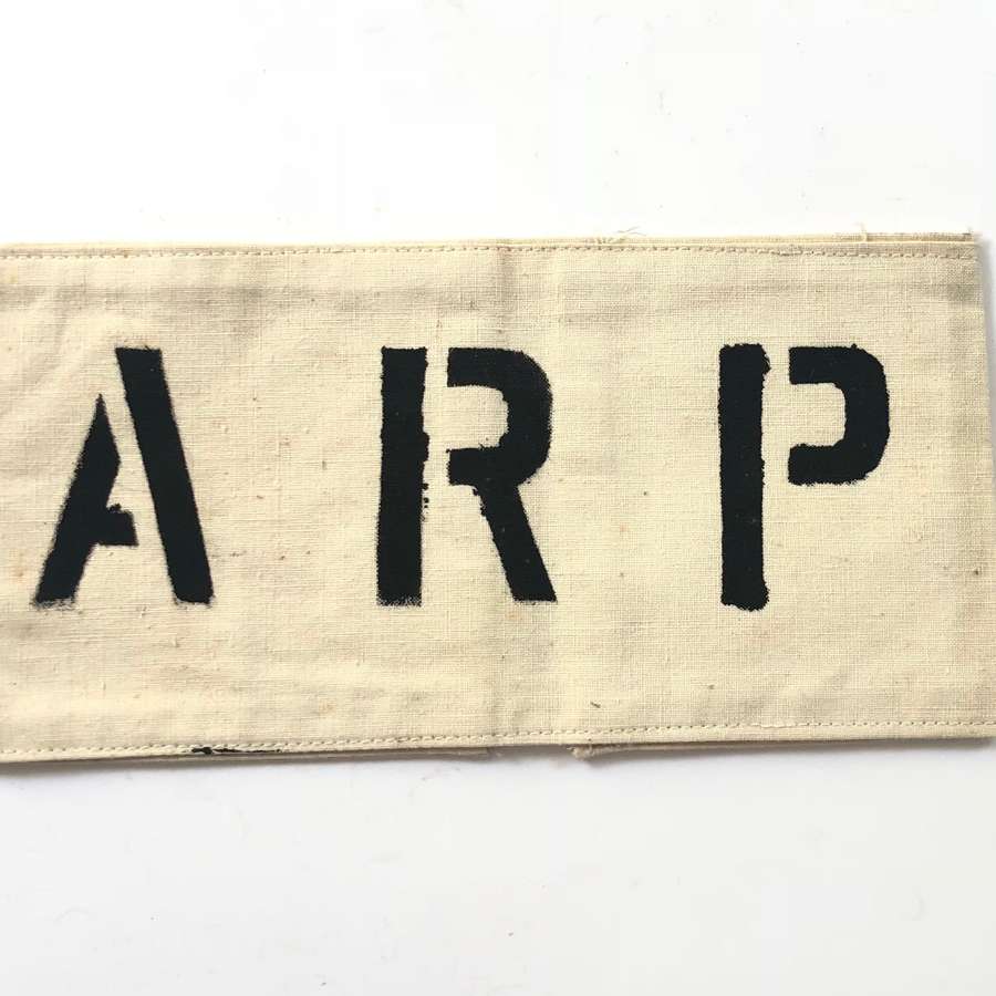 WW2 Period Printed ARP Armband.