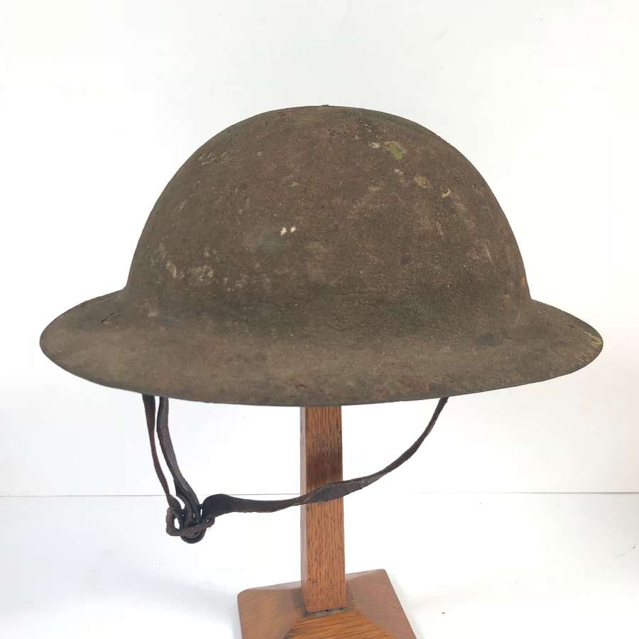 WW1 Battle of the Somme Period A Pattern Raw Edge Brodie Steel Helmet