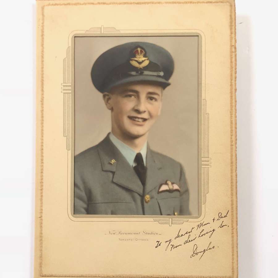 WW2 RAF Pilot Photograph.