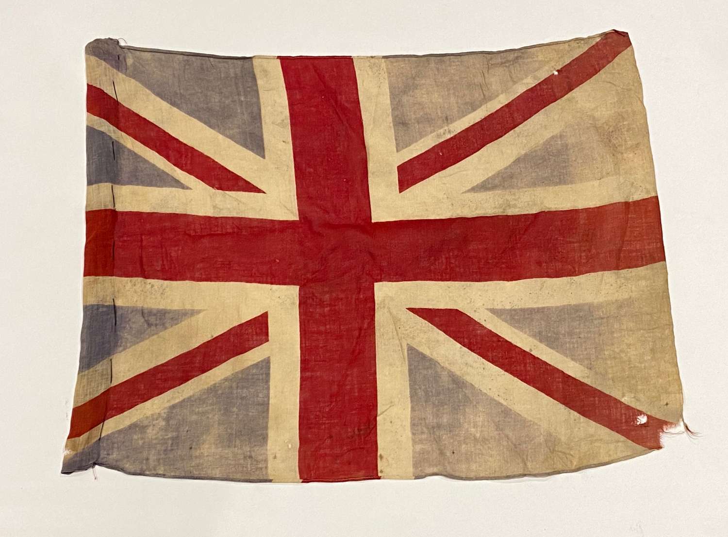 WW1 / WW2 Period Cotton Union Jack Patriotic Flag.