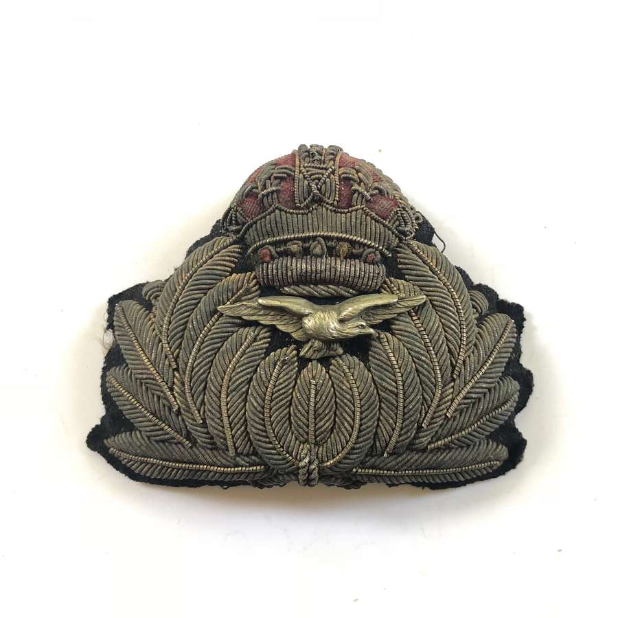 WW1 RNAS Royal Naval Air Service 1914-1918 Officer’s Cap Badge