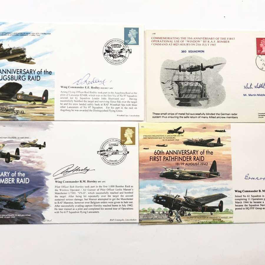 RAF Interest Signed First Day Covers.