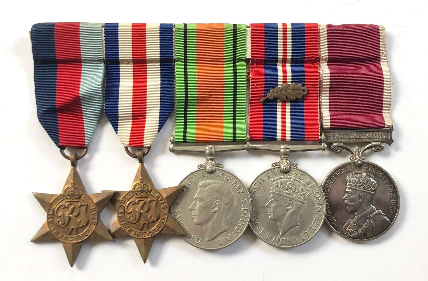 WW2 RAOC /REME Officer’s Long Service Medal Group