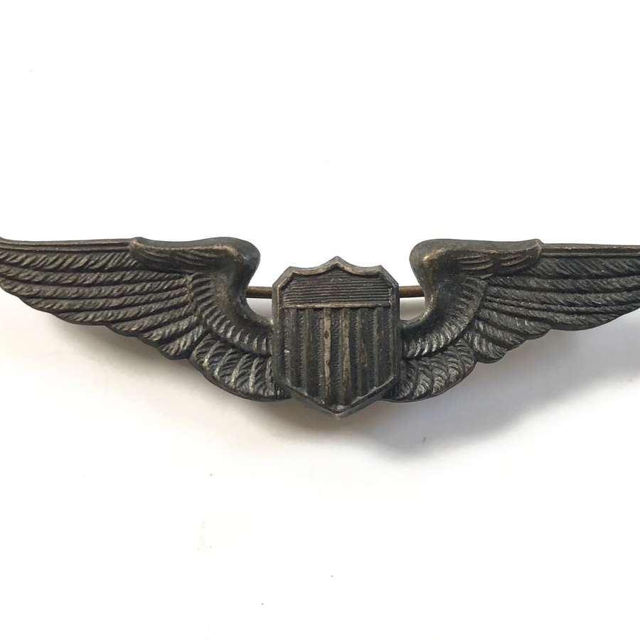WW2 US 8th Air Force Pilots Wings by Firmin London.