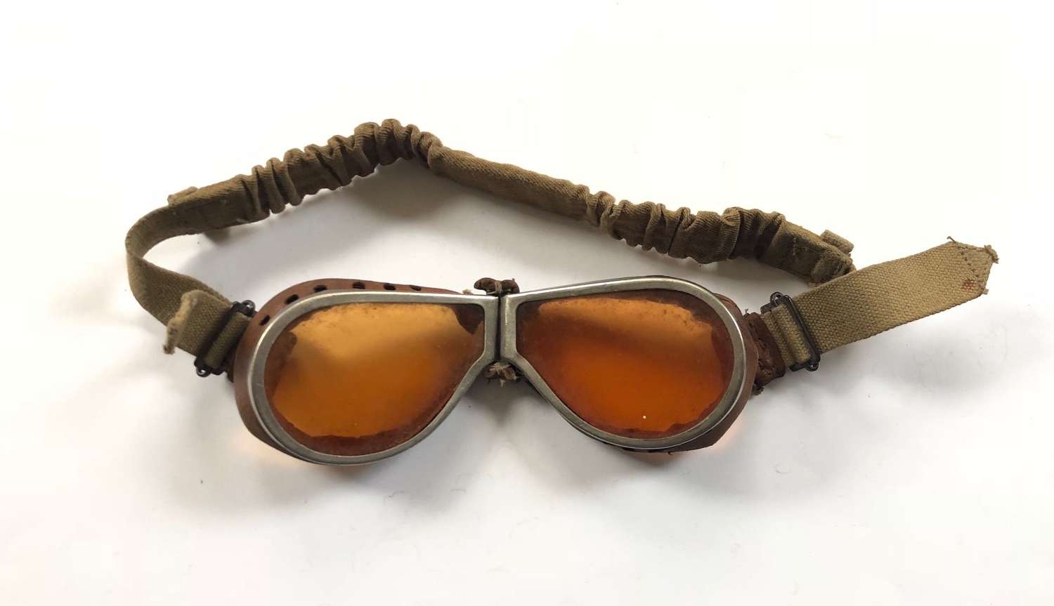 WW2 British Army MT / DR Dispatch Riders Goggles.