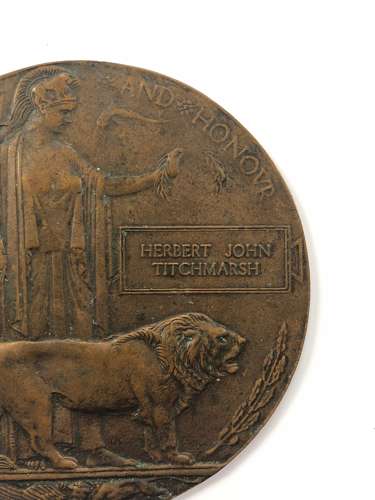 WW1 1st (City of London) Bn Royal Fusiliers 1917 Memorial Plaque.
