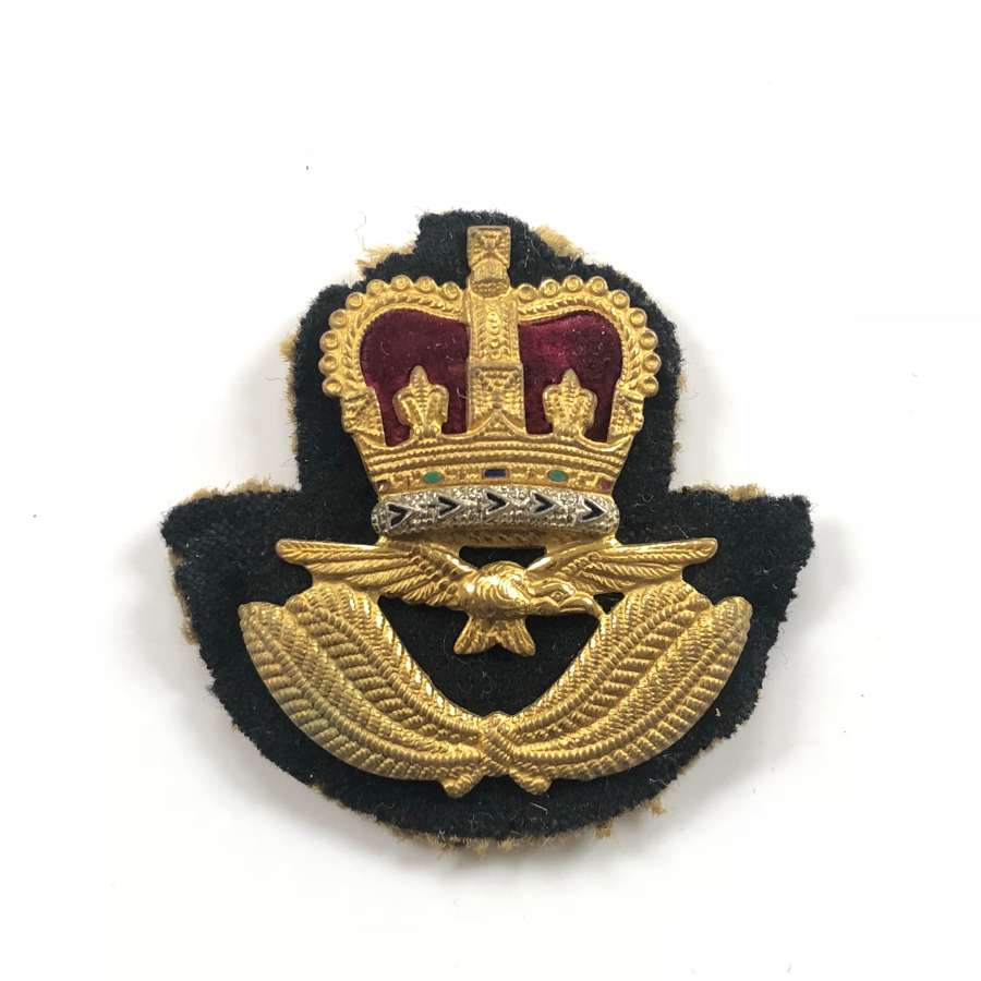 RAF Officer’s Beret Cap Badge.