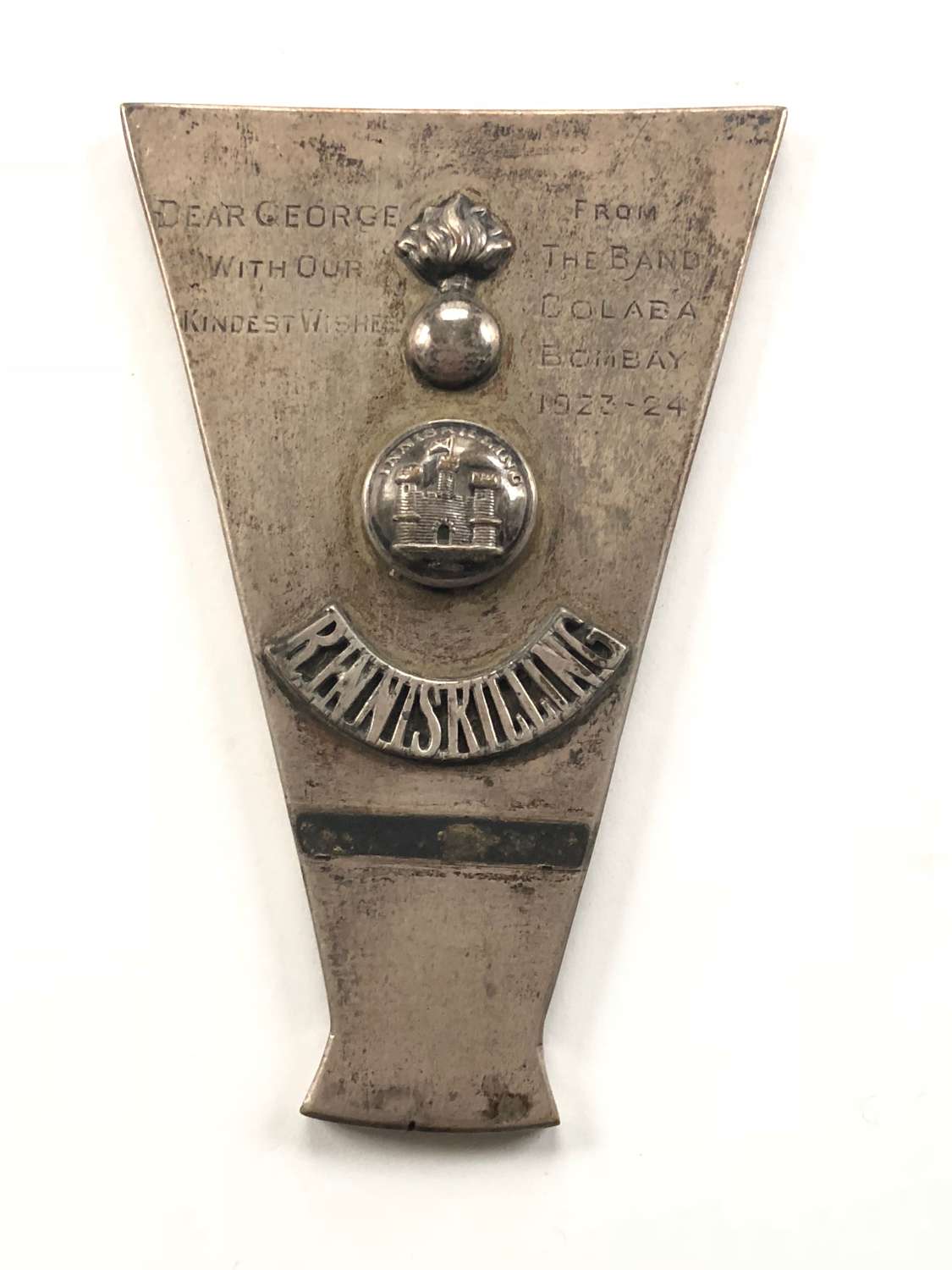 Interwar Royal Inniskilling Regimental Trophy.
