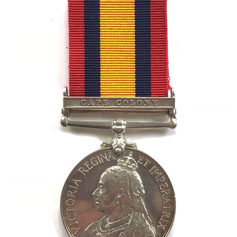 Boer War Army Ordnance Corps Queen’s South Africa Medal.