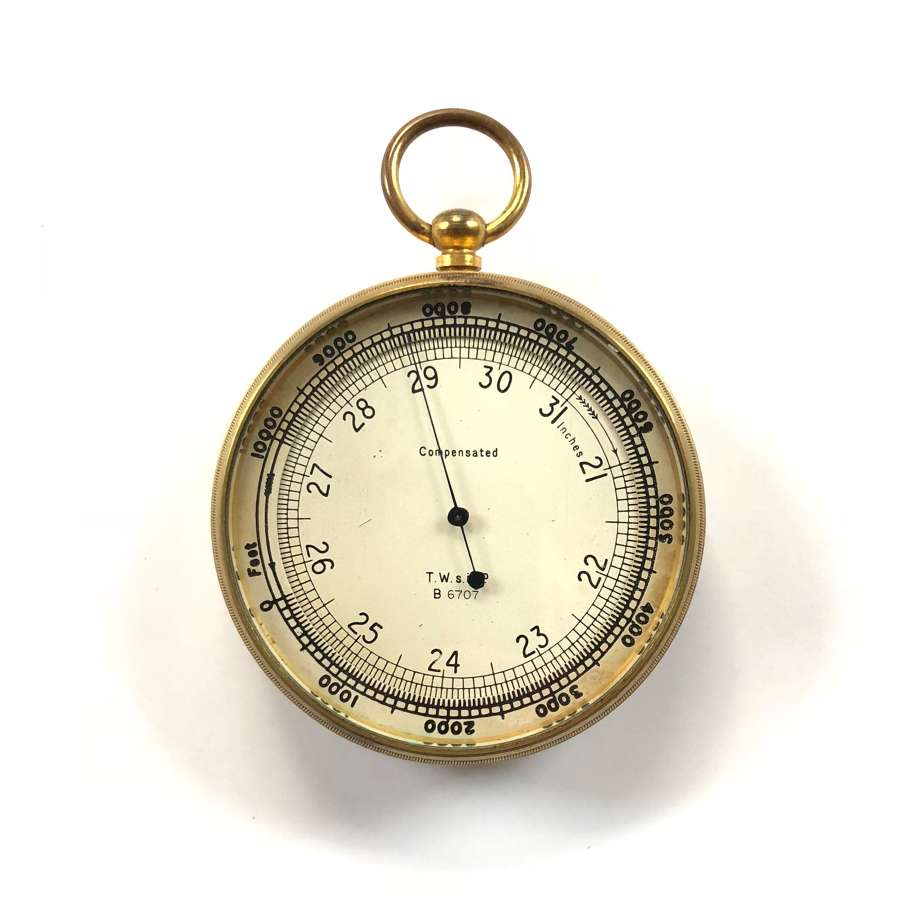 WW1 Period Issue Royal Flying Corps Altimeter