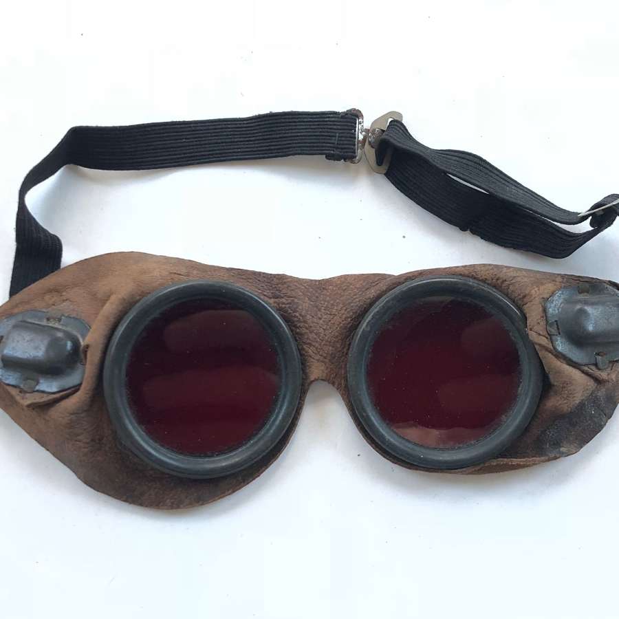 WW2 Period RAF Night Adaption Goggles.