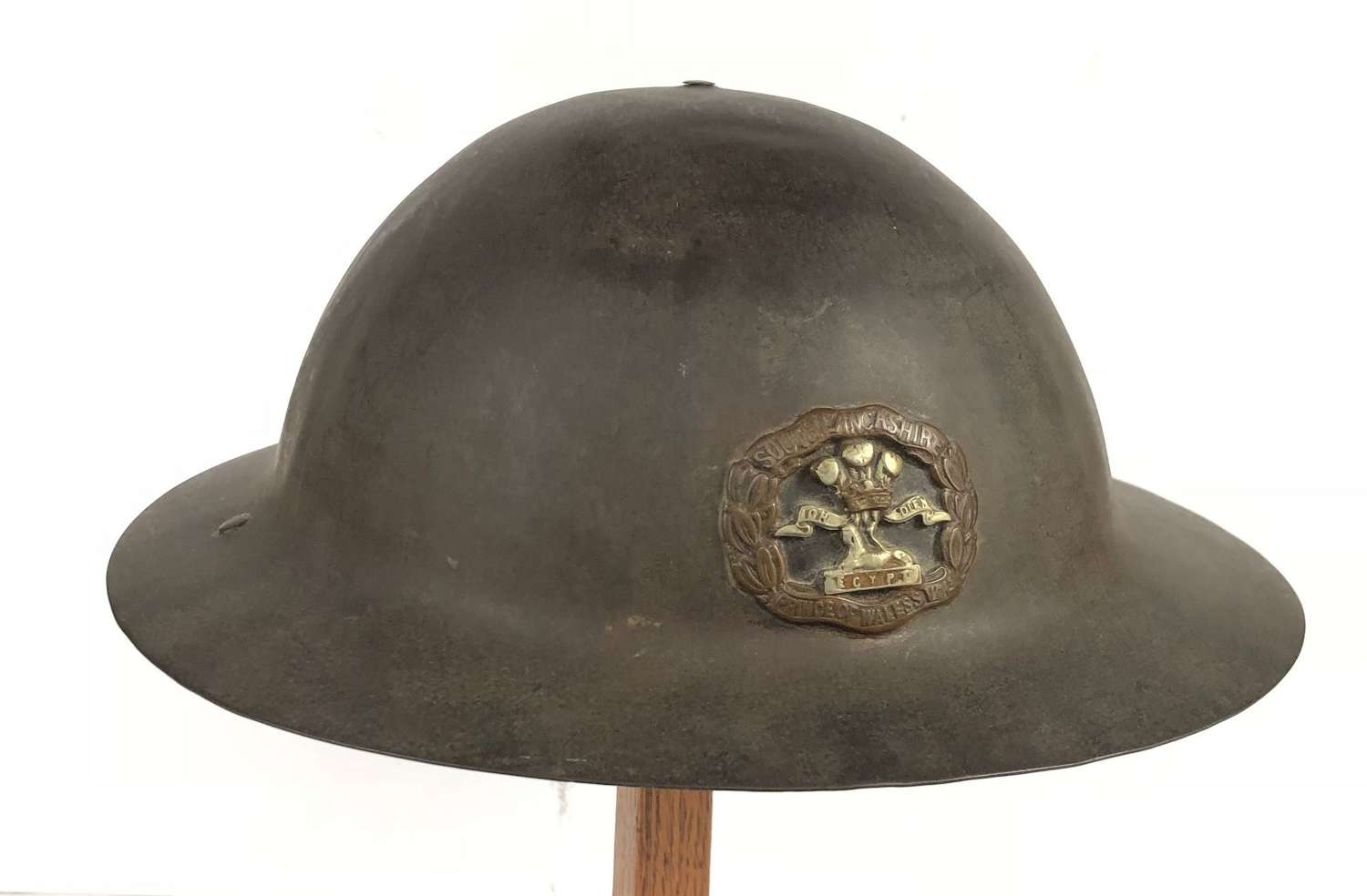 WW1 South Lancs Battle of the Somme 1916 Period A Pattern Helmet
