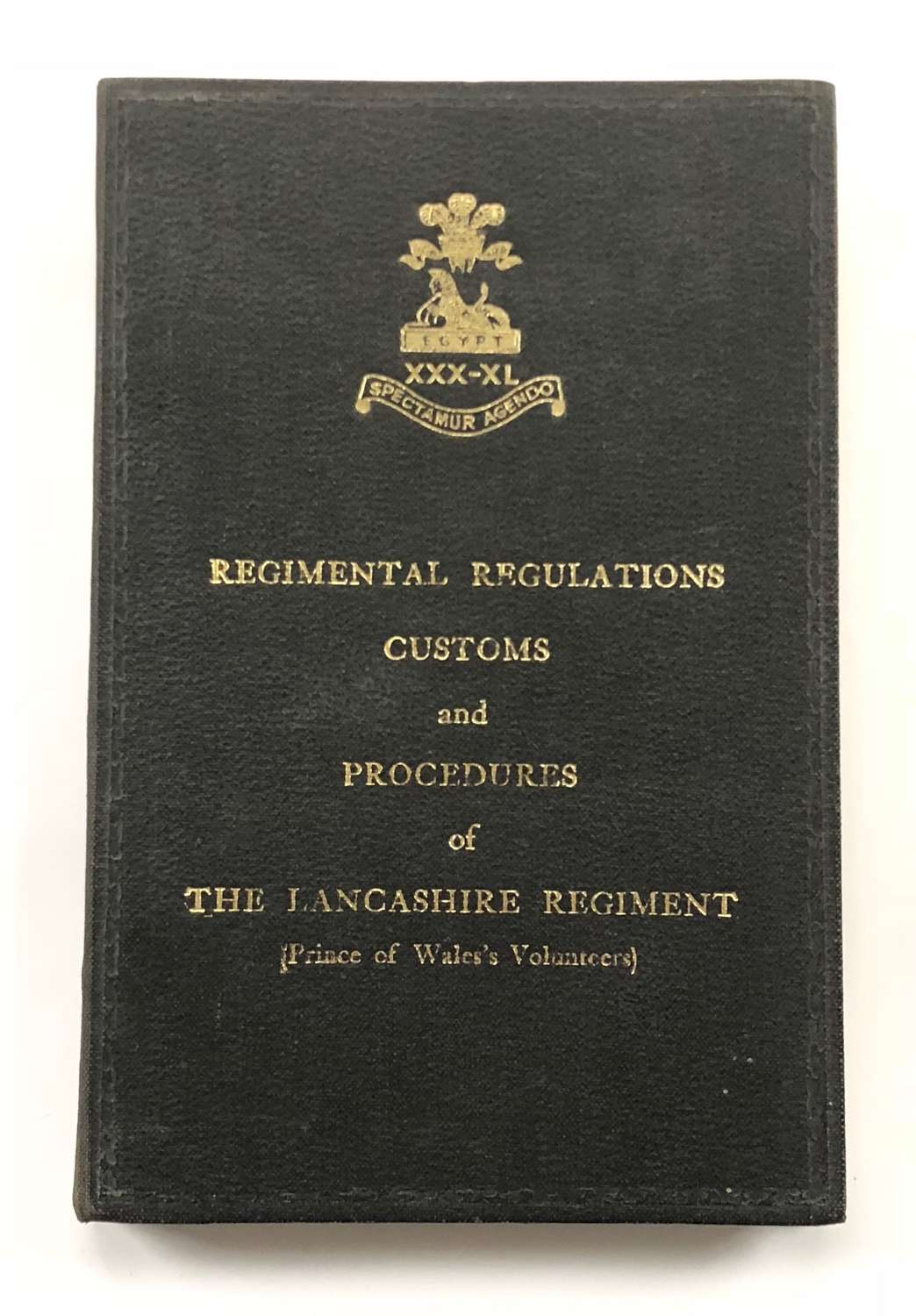 The Lancashire Regiment Cold War 1961 Regimental Instructions.