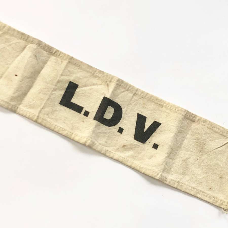 WW2 Local Defence Volunteer (Home Guard) Early Variant Armband.