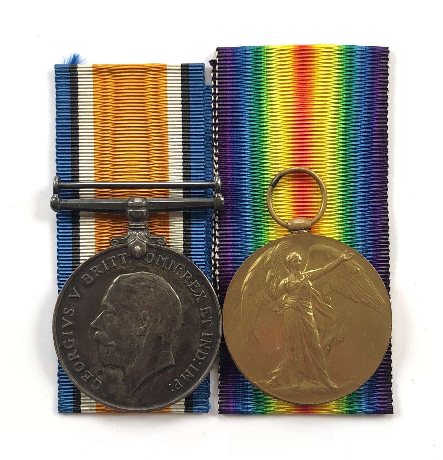 WW1 Essex Regiment Pair of Medals.