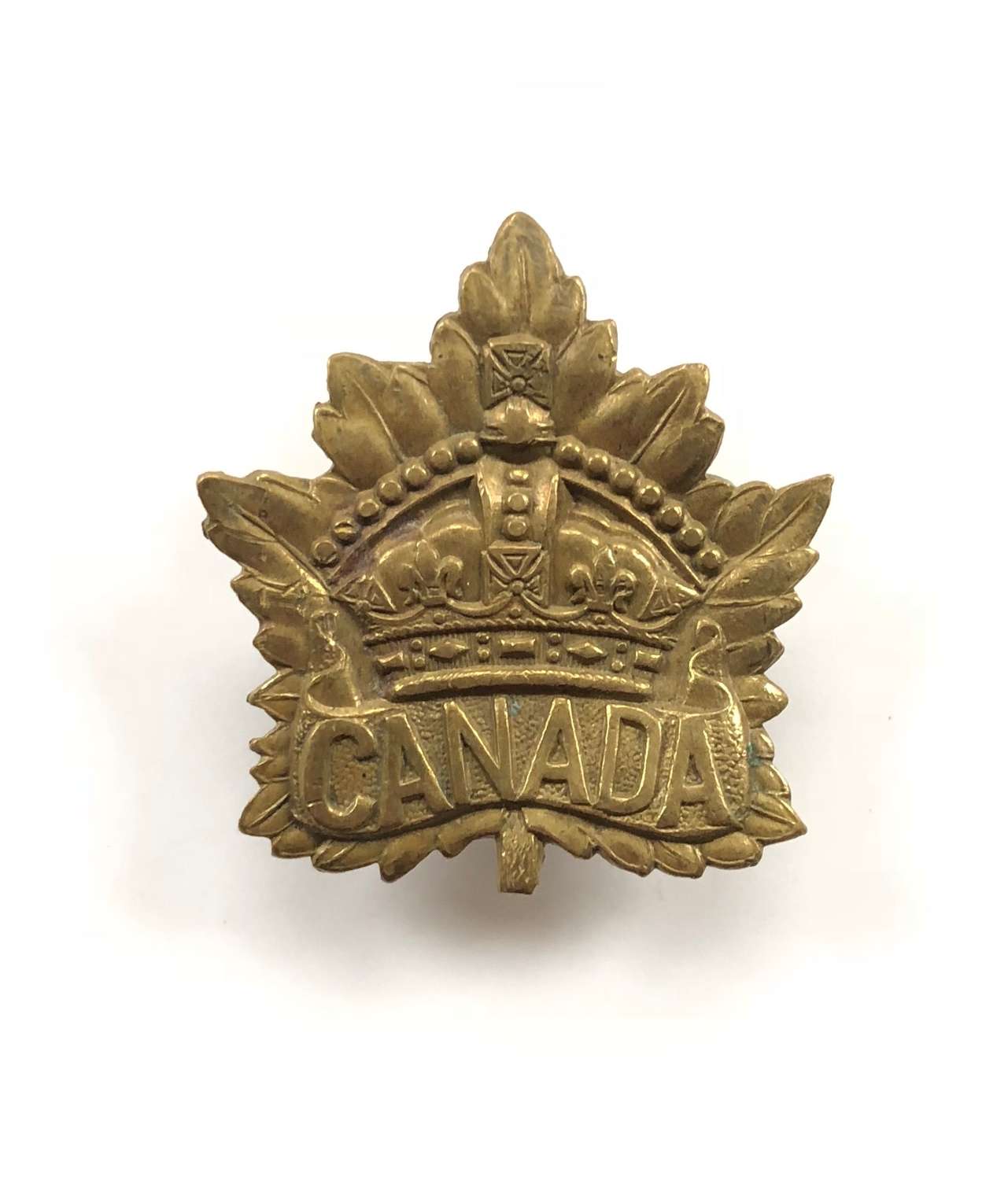 WW1 / WW2 Pattern Canada Cap Badge.