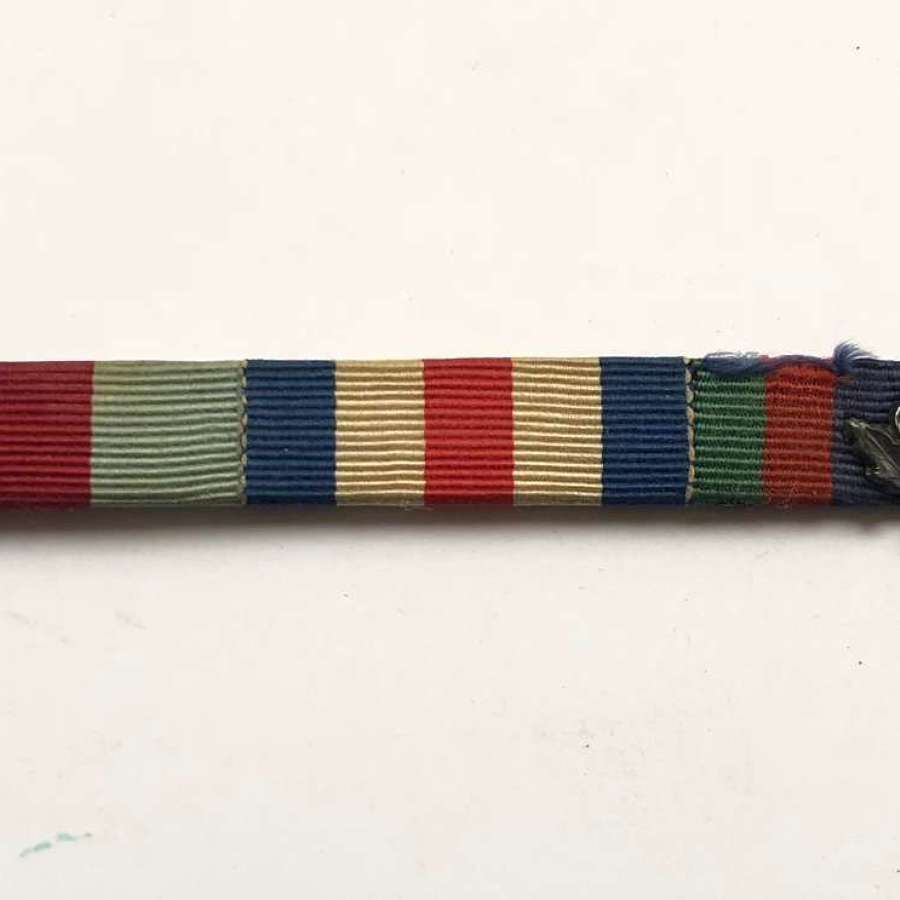 WW2 Canadian Forces Uniform Medal Ribbon Bar.