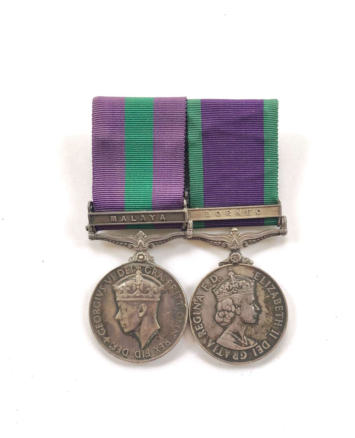 Gordon Highlanders General Service Medal Pair.