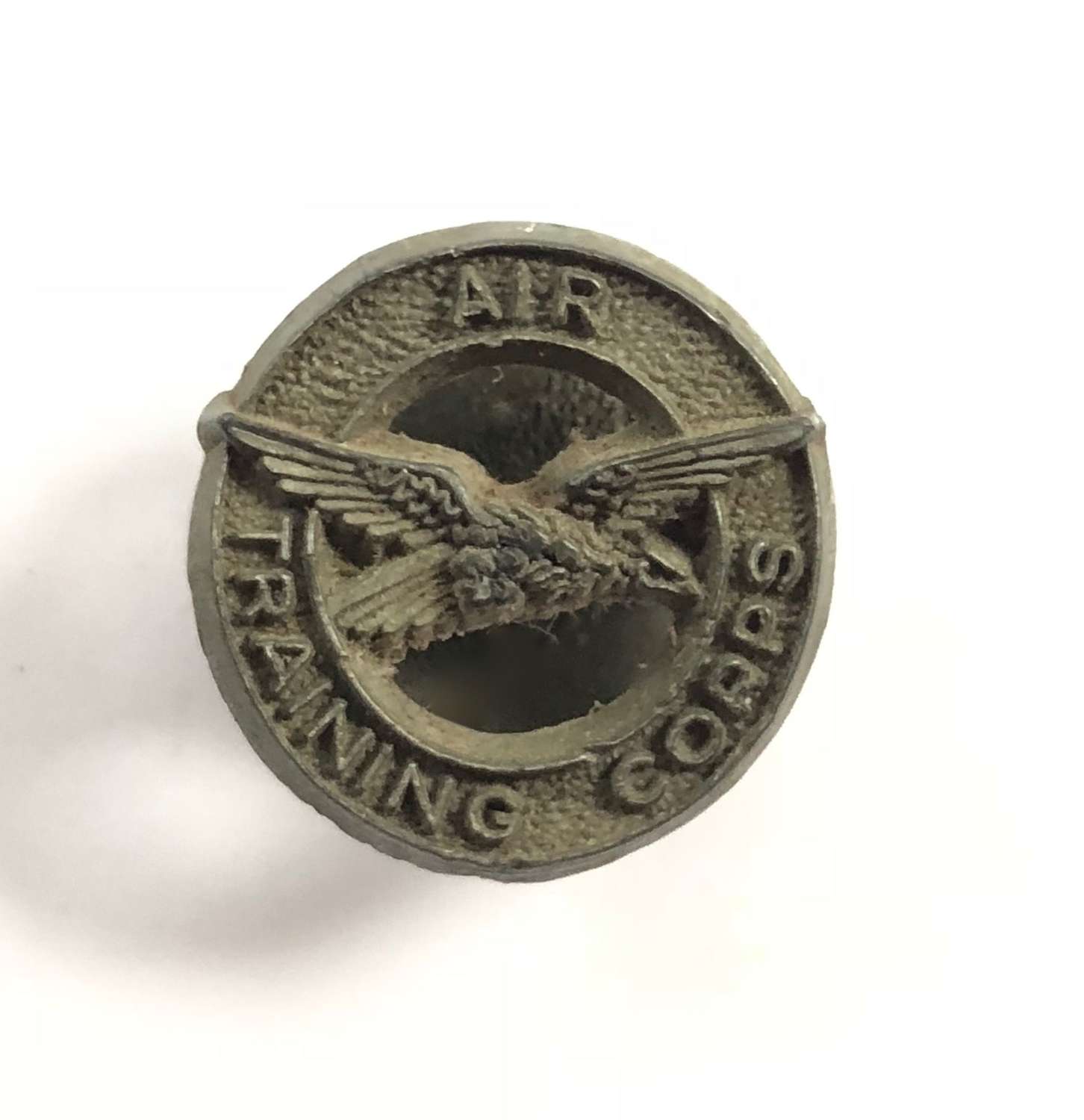 WW2 RAF Air Training Corps Plastic Bakerlite Economy Lapel Badge.