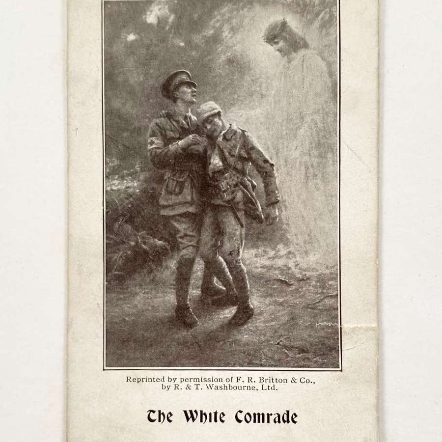 WW1 Patriotic Wounded Soldier Card.