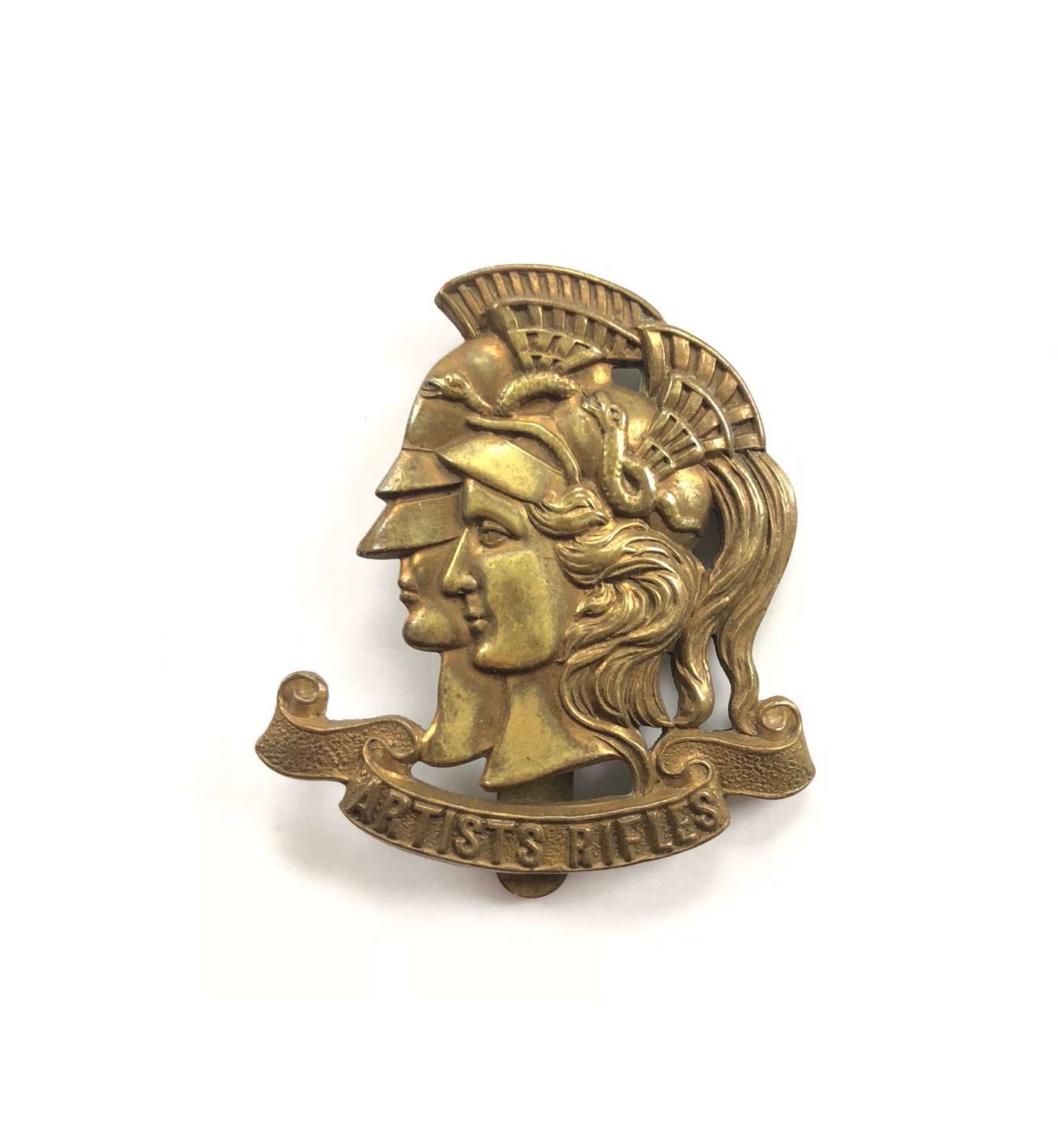 WW1 Artists Rifles 28th Bn London Regiment Cap Badge.