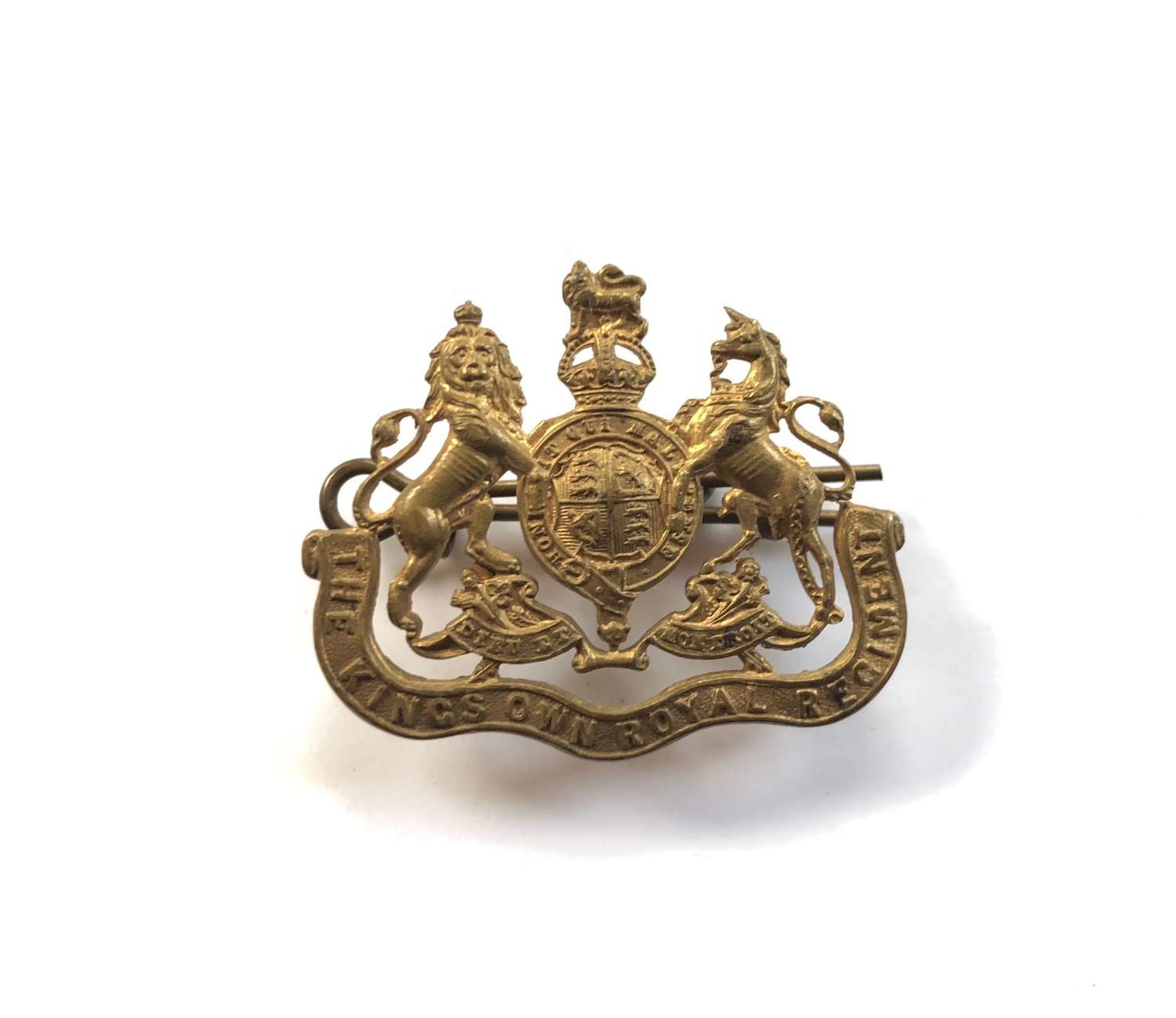King’s Own Norfolk Yeomanry Other Rank’s Collar Badge.