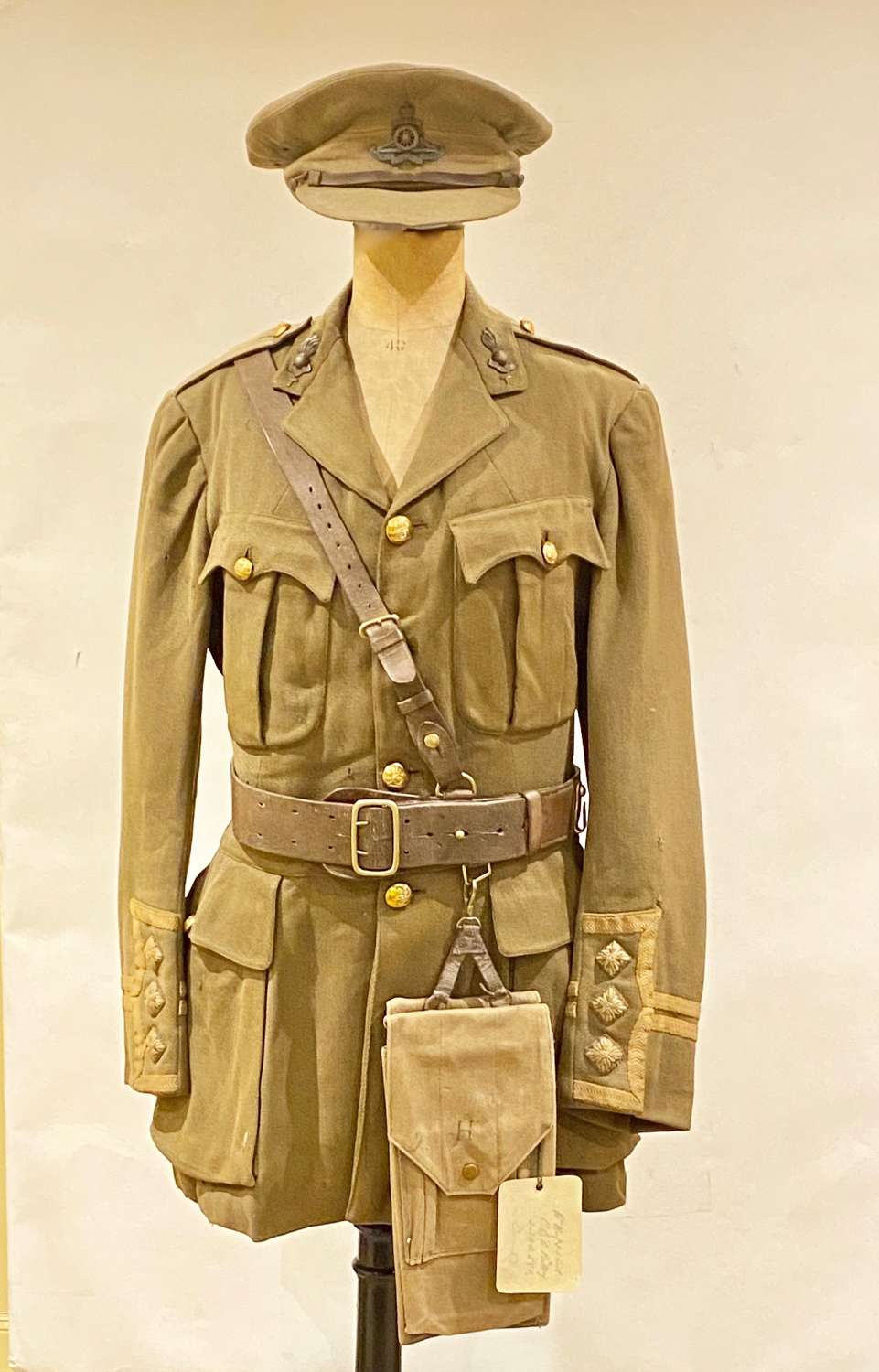 WW1 Scottish Royal Field Artillery Attributed Cap Uniform etc.