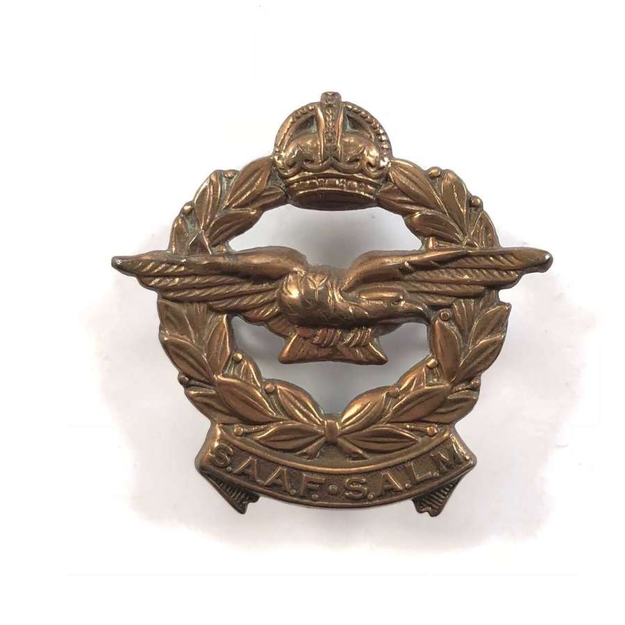 WW2 South African Air Force Cap Badge.