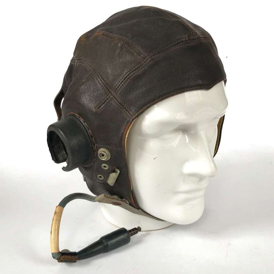 WW2 Pattern RAF C Type Flying Helmet.