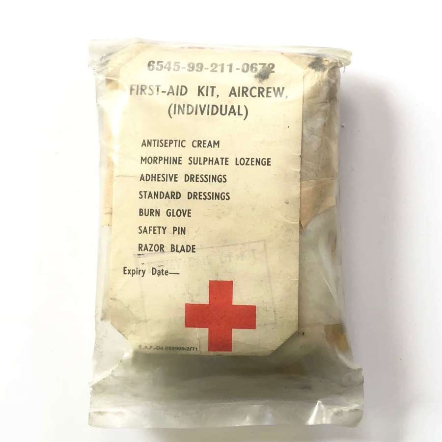 RAF Cold War Period Aircrew First Aid Kit.