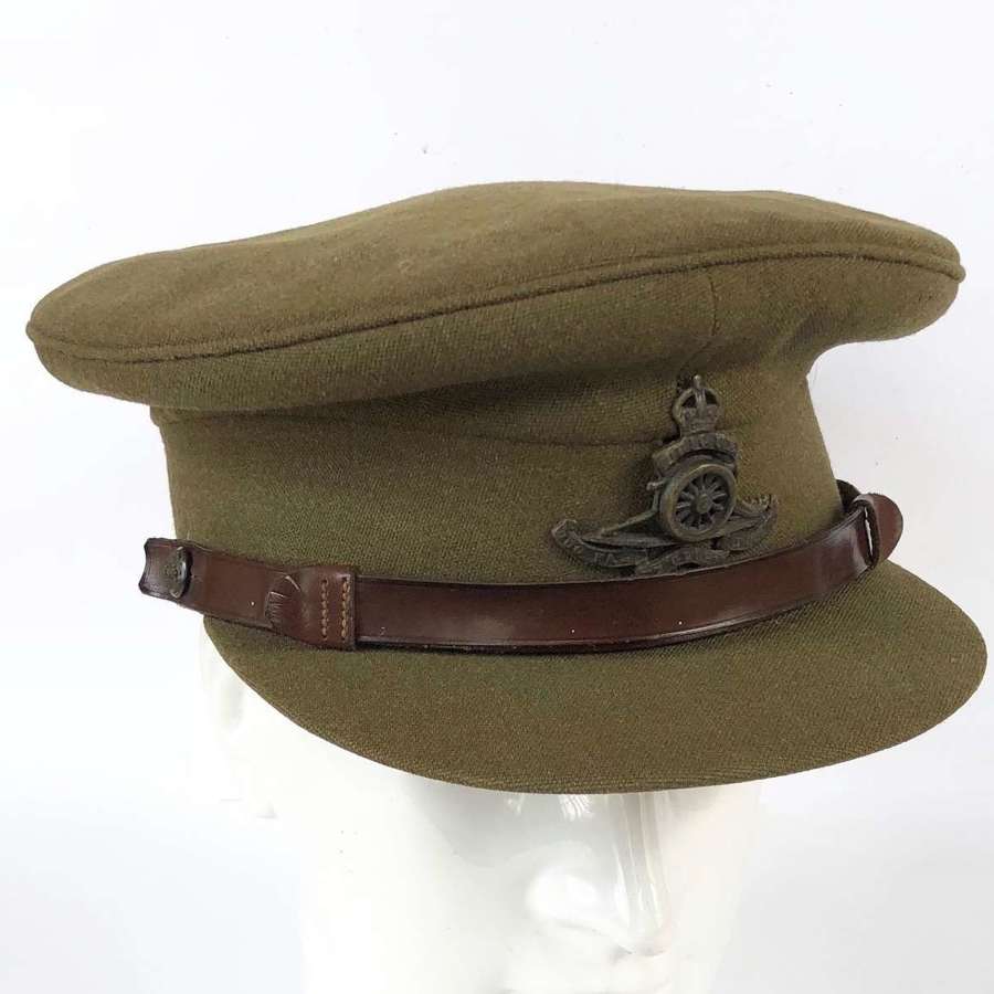 WW2 Period Royal Artillery Officers Cap.