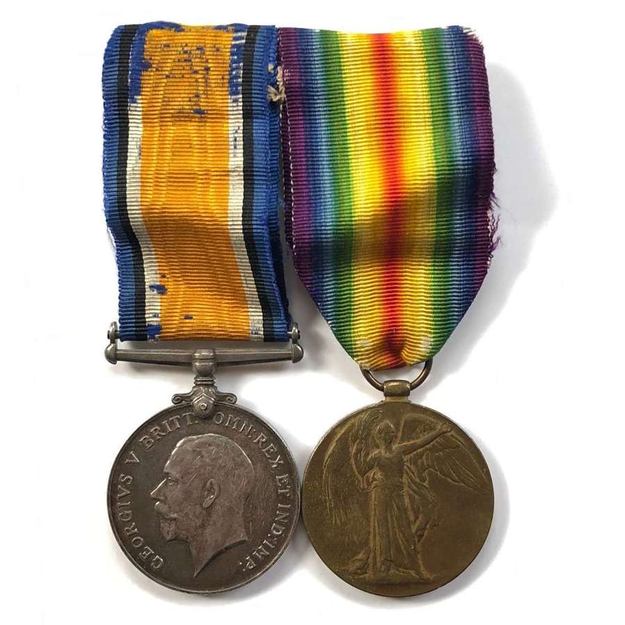 WW1 RNAS Royal Naval Air Service Pair of Medals.