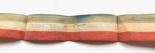 WW1 France’s Day Red Cross 1916 Flag Day Collectors Armband.