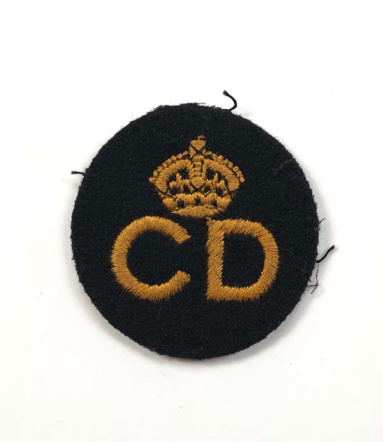 WW2 Civil Defence Home Front Breast Badge.
