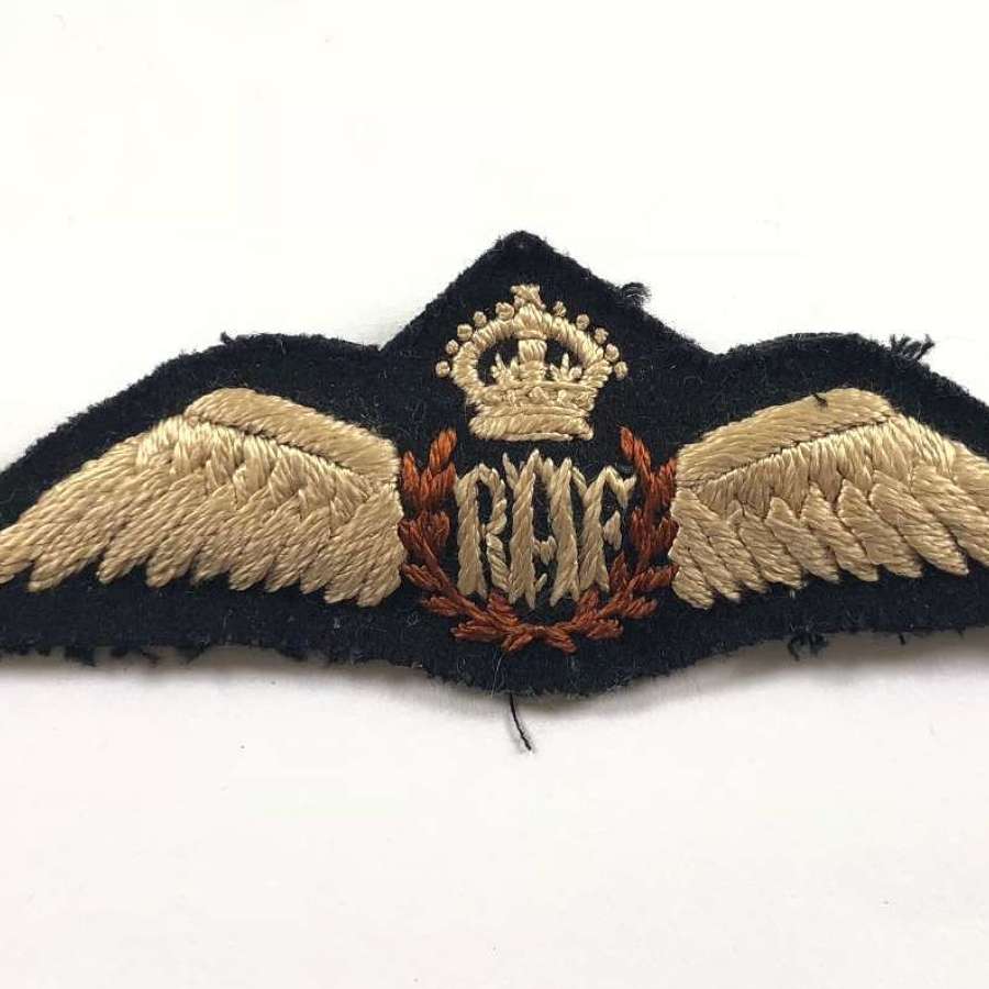 WW2 RAF Pilot Wings, Middle East / Far East