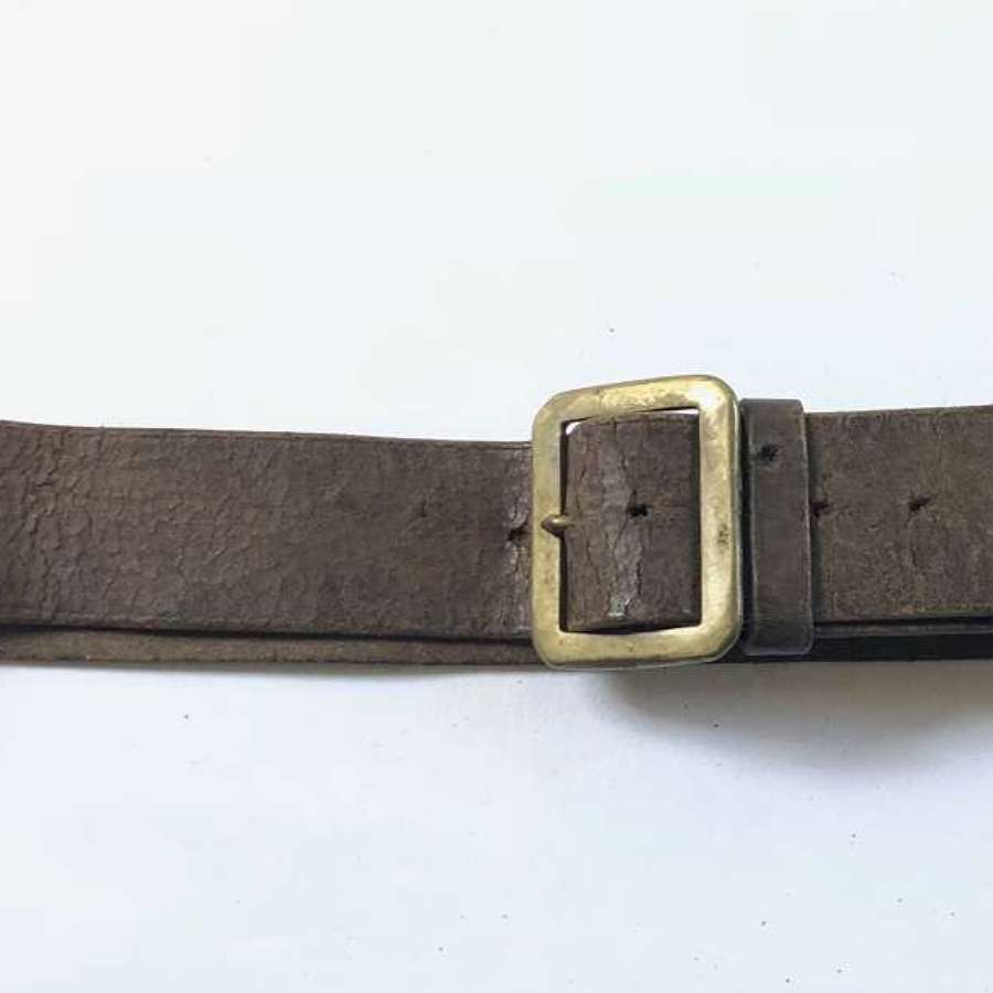 Old Vintage Period Leather Utility Belt.