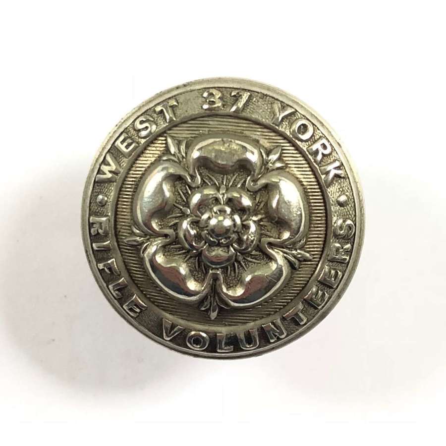 37th (Barnsley) Yorkshire, West Riding, Rifle Volunteer Corps Button