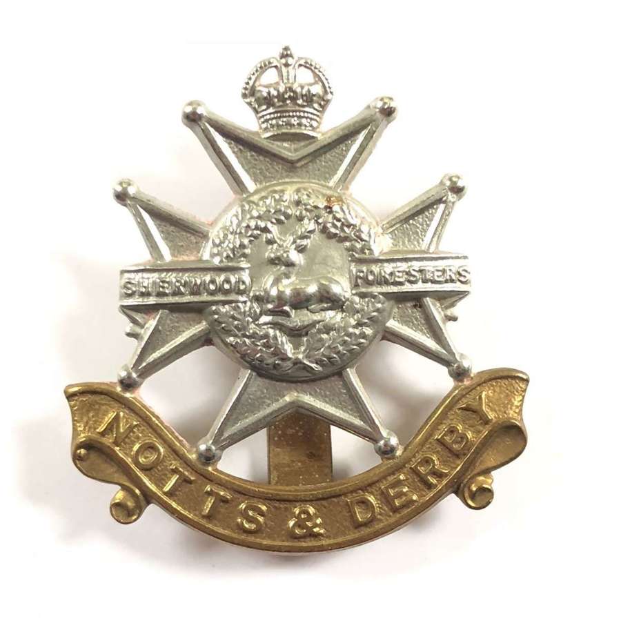 WW1 / WW2 Notts & Derby Cap badge.