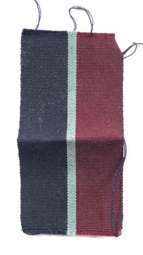 WW2 Period RAF Officer’s Middle East Far East Pagri Ribbon Badge.