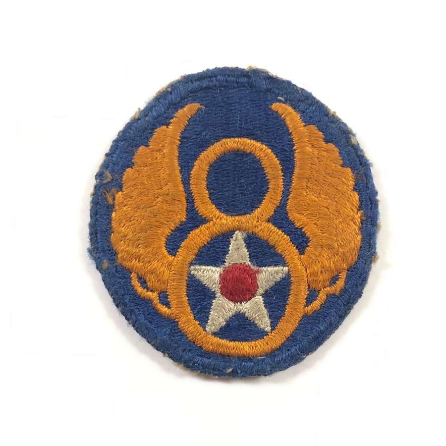 WW2 8th United States Air Force Cloth Badge.