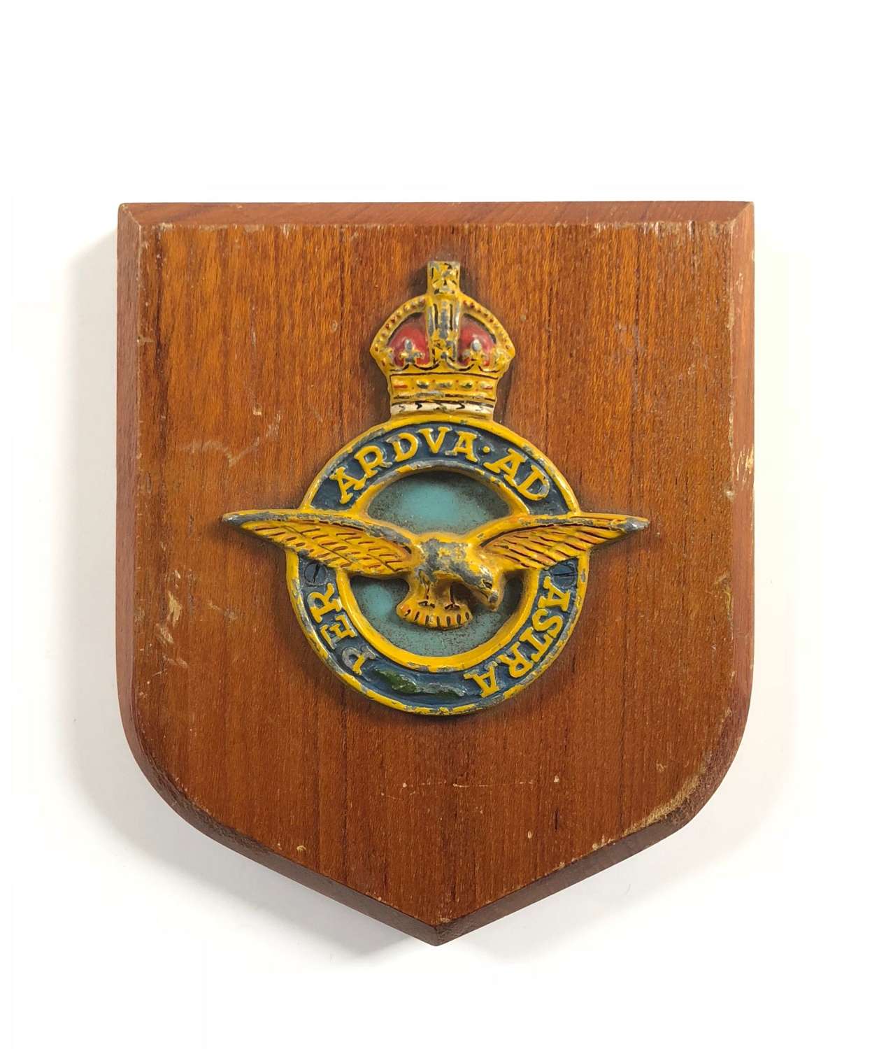 RAF Royal Air Force King’s Crown Wall Plaque.