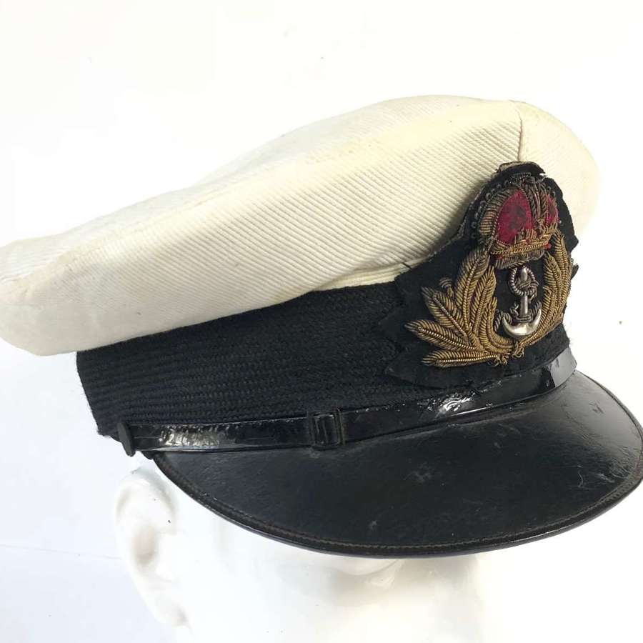 WW2 Royal Navy Officers Cap.